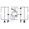 Atos NG6 Pressure Relief Valve P to T Direct Acting 2-50 Bar