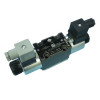 POCLAIN 4/3 CETOP 3 DOUBLE SOLENOID VALVE ALL PORTS LINKED IN NEUTRAL 40 LPM 250 BAR 24 VOLT DC