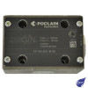 Poclain CETOP 5 Lever Valve 4/3 P Blocked A&B to Tank in Neutral Spring