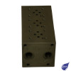CETOP 3 Subplate 3 Station Side Ports 3/8" BSP A&B / 1/2" BSP P&T Ports Relief Valve Cavity