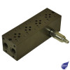 CETOP 3 SUBPLATE 4 STATION SIDE PORTS 3/8" BSP A&B / 1/2" BSP P&T C/W RELIEF VALVE 38-350 BAR