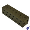CETOP 3 Subplate 6 Station Side Ports 3/8" BSP A&B / 1/2" BSP P&T Ports