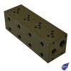 CETOP 5 Subplate Side Ports 4 Section 1/2" BSP A&B / 3/4" BSP P/1" T Ports