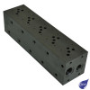 CETOP 5 SUBPLATE SIDE PORTS 5 STATION WITH PRESSURE TEST POINTS ON A&B PORTS