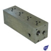 CETOP 5 SUBPLATE SIDE PORTS 4 SECTION P PORT RELIEF VALVE CAVITY 1/2" BSP A&B / 3/4" BSP P/1" T