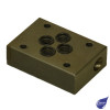 CROSSOVER PLATE CETOP 3 P-A/B-T PORTS