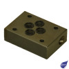Crossover Plate CETOP 3 P-A/B-T Ports