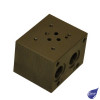 CETOP 3 Subplate 1 Section 3/8" BSP A&B Rear Ports / 1/2" BSP P&T Ports