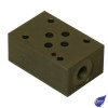 CETOP 3 Sandwich Plate C/W Pressure Test Points on P Port 1/4" BSP