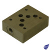CETOP 5 Sandwich Plate C/W Pressure Test Points on P Port 1/4" BSP