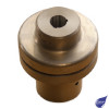 DRIVE COUPLING ALUMINIUM GP2 PUMP 1:8 TAPER D100/112 MOTOR 28MM SHAFT