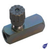 FLOW CONTROL UNI-DIRECTIONAL 1/2" BSP 50 LPM 400 BAR PANEL MOUNT OPTION