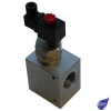 POPPET VALVE 2 PORTED 2/2 NORMALLY CLOSED 1 1/4" BSP 40 LPM 320 BAR 12VDC