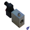 POPPET VALVE 2 PORTED 2/2 NORMALLY OPEN 3/4" BSP 70 LPM 320 BAR 24VDC