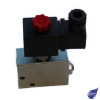 POPPET VALVE 2 PORTED 2/2 NORMALLY OPEN 3/8" BSP 50 LPM 320 BAR 12VDC