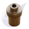 OMT Drive Coupling Aluminium SAE A 3/4" (19.05mm) 4.76mm Key BHP 1" (25.4mm) Engine Shaft 6.35mm Key