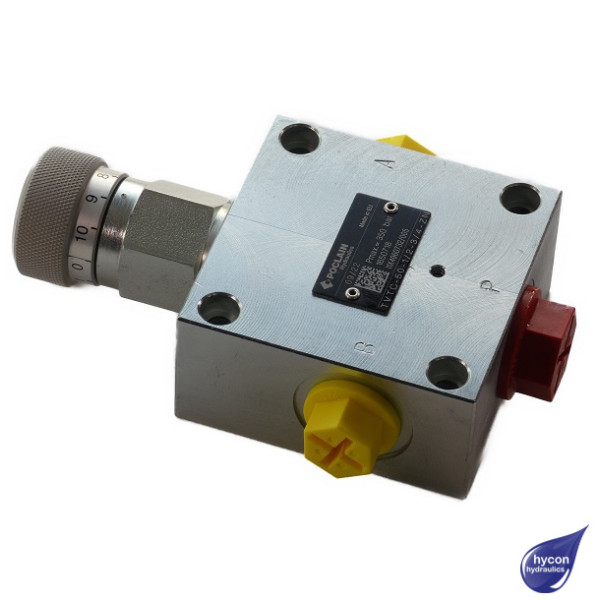 Hycon Control Module Hycon Hydraulics - FLOW CONTROL PRIORITY ADJUSTABLE COMPENSATED 1-12 ...