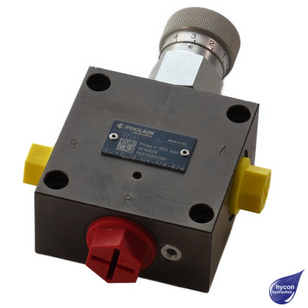 Hycon Control Module Hycon Hydraulics - FLOW CONTROL PRIORITY ADJUSTABLE COMPENSATED 1-25 ...